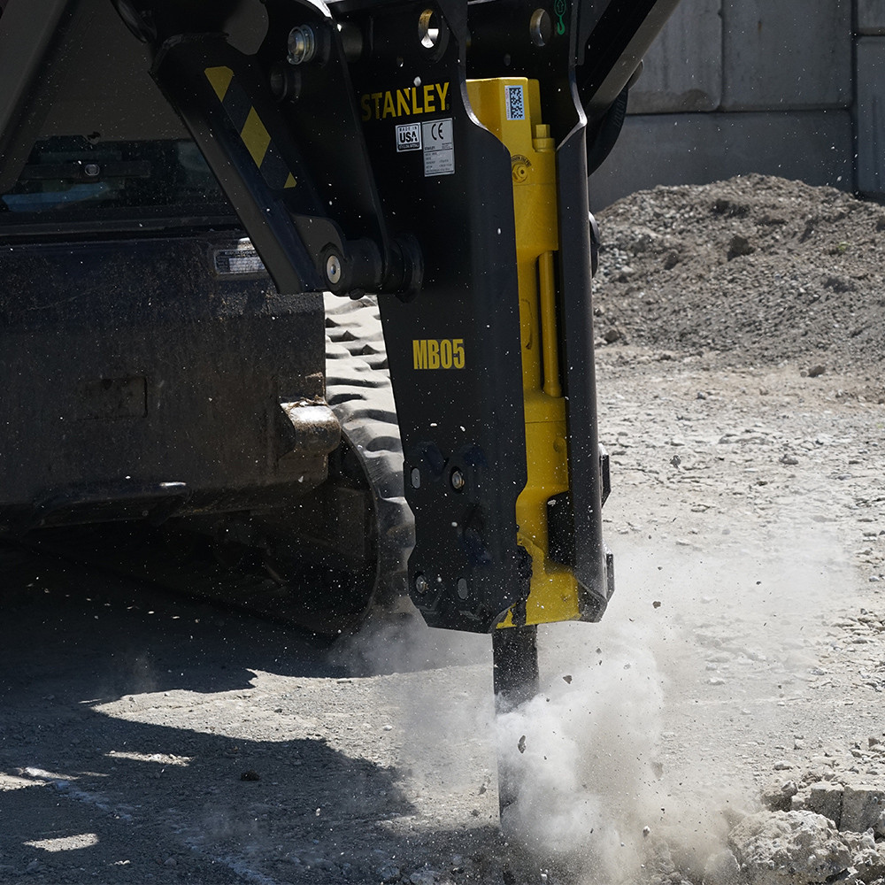 Stanley Skid Steer Concrete Breaker Attachment Skid Steer Solutions