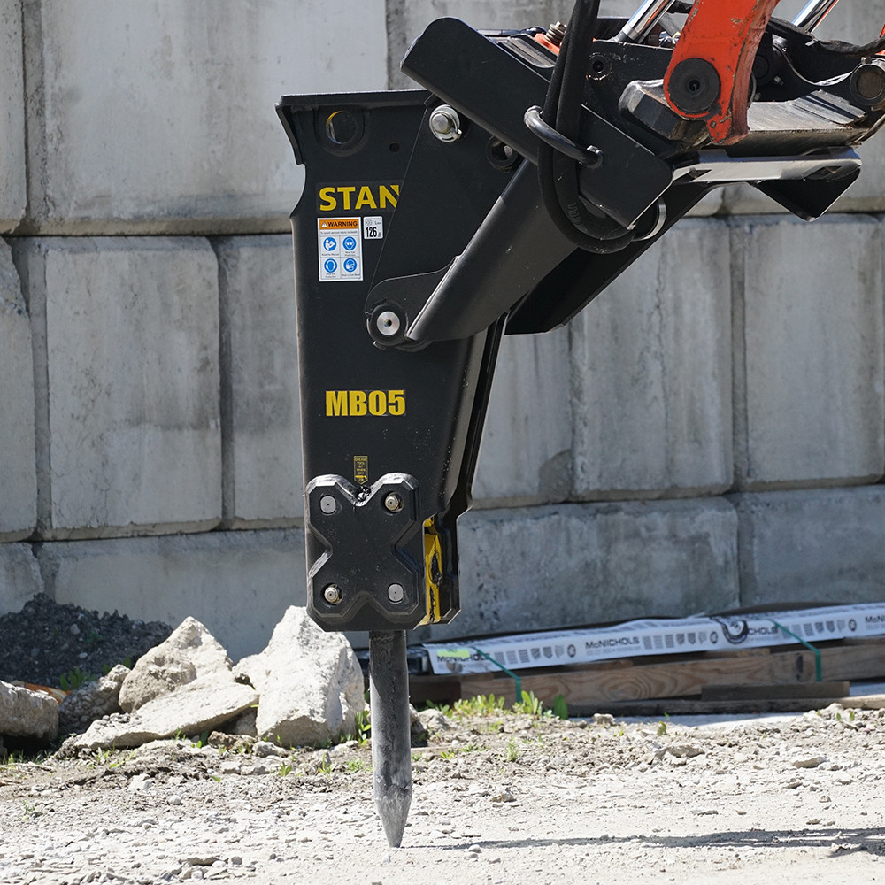 Stanley Skid Steer Concrete Breaker Attachment Skid Steer Solutions