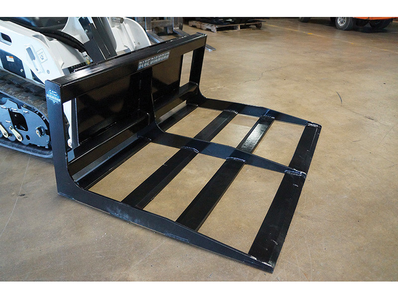 Blue Diamond Mini Skid Steer Land Plane Attachment Skid Steer Solutions