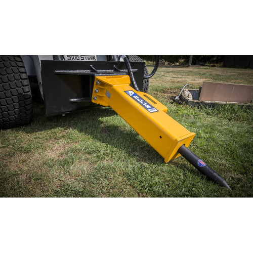 Arrowhead Mini Skid Steer Concrete Breaker Attachment Skid Steer