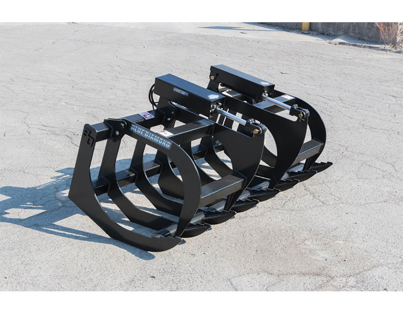 Blue Diamond Root Grapple Attachment Skid Steer Solutions