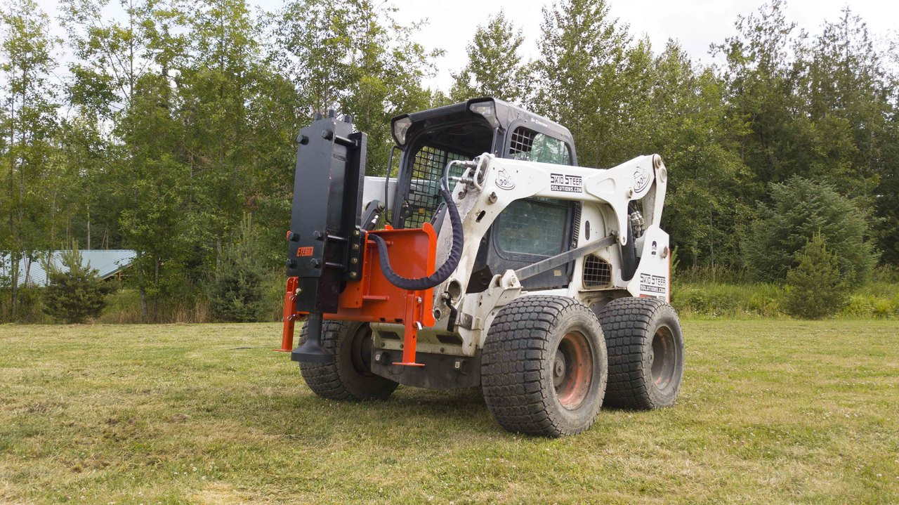 Skid Steer Post Driver PDX750E Model Eterra