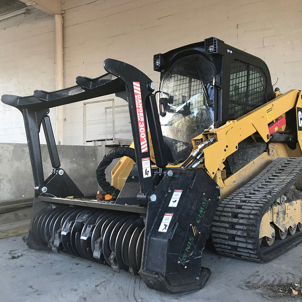 Denis Cimaf Skid Steer Forestry Mulcher Attachment Skid Steer Solutions