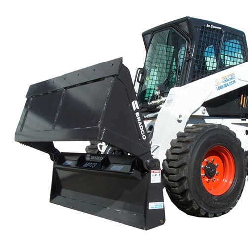 Bradco Skid Steer 4In1 Bucket Attachment Skid Steer Solutions