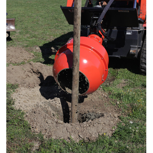 Eterra Skid Steer Auger Concrete Mixer Attachment | Skid Steer Solutions