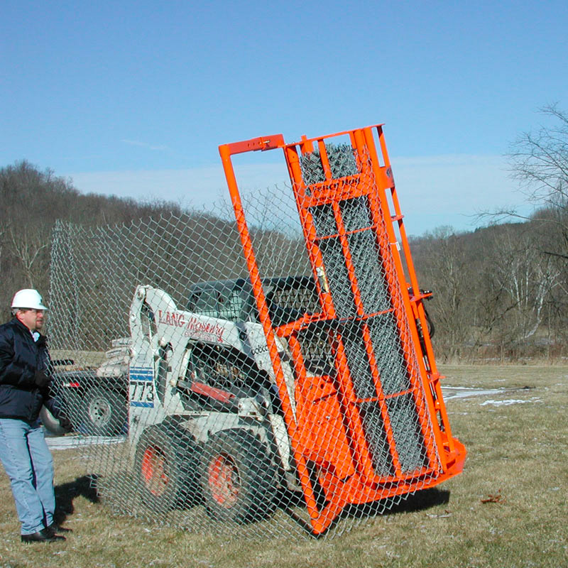 Fence Hog Skid Steer Fence Installer Attachment Skid Steer Solutions