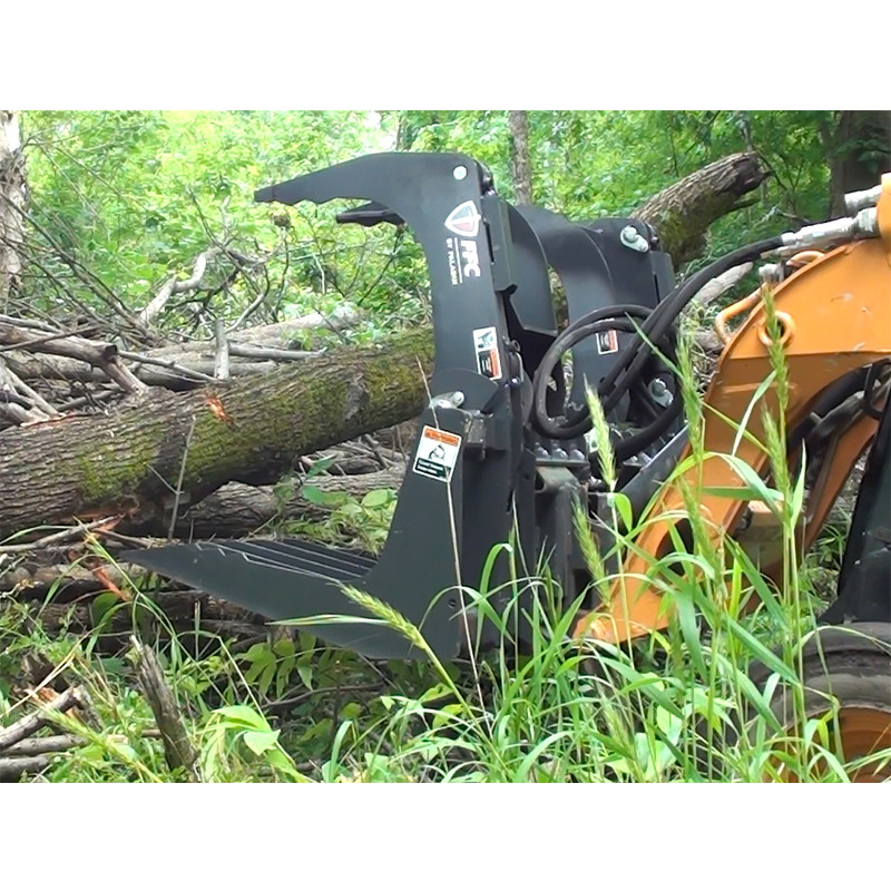FFC Skid Steer Commercial Brush Grapple Attachment Skid Steer Solutions