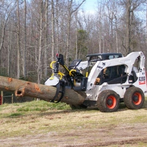 BSG Skid Steer Rotating Log Grapple Attachment Skid Steer Solutions