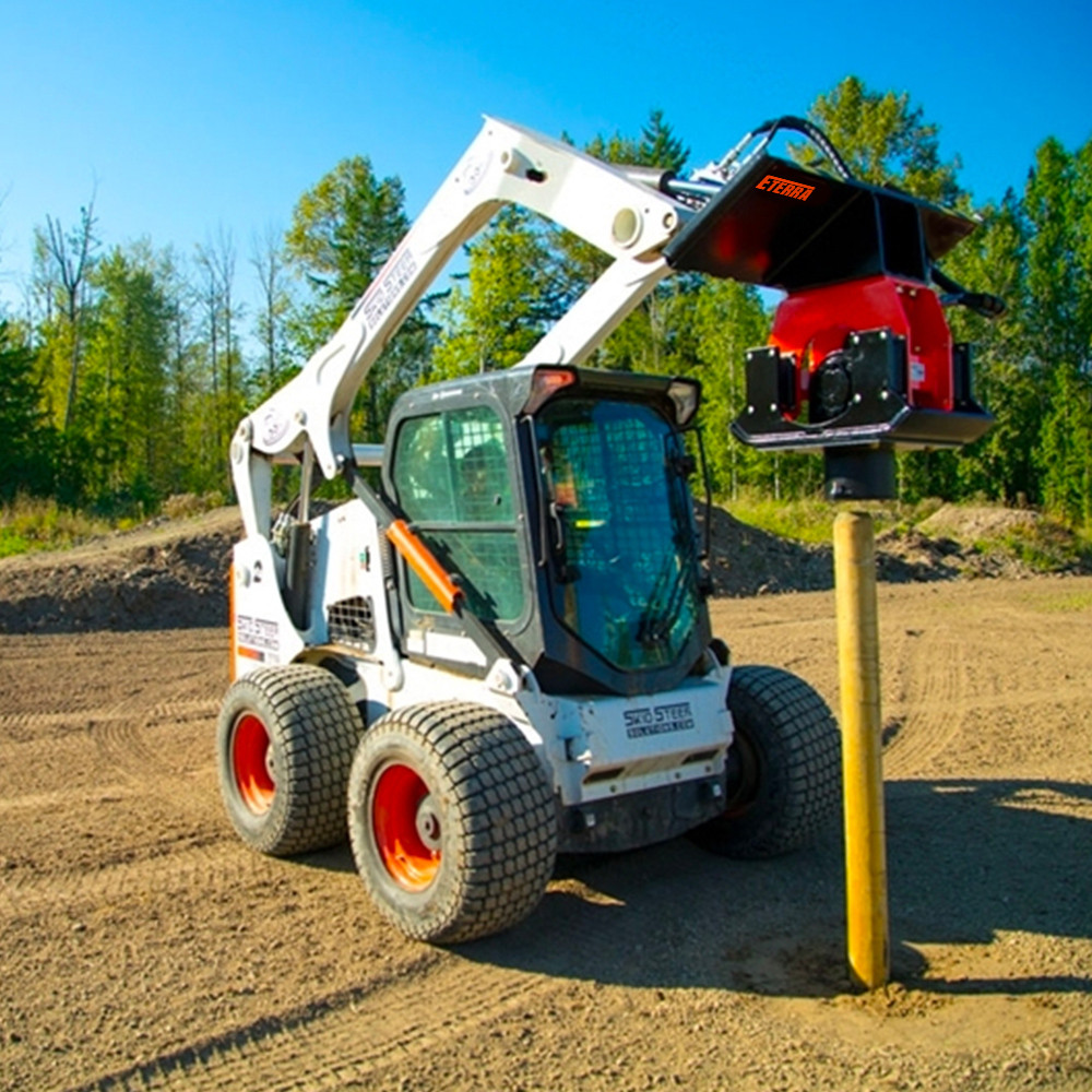 Eterra Tremor Vibratory Post Driver Attachment Skid Steer Solutions