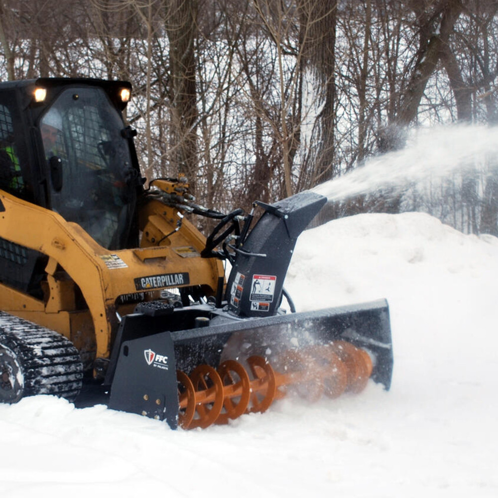 FFC Skid Steer Snow Blower Attachment Skid Steer Solutions