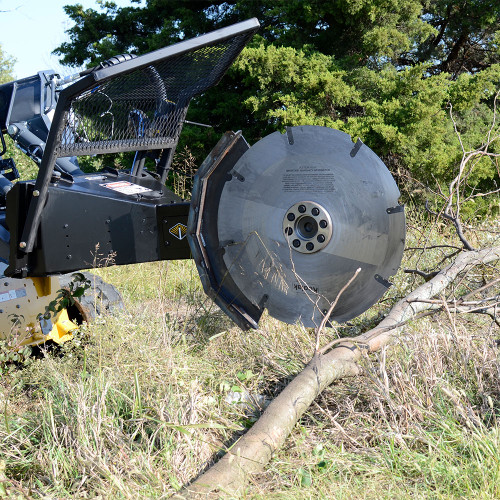 Power Tilt Tree Saw Attachment for Skid Steer Loader Skid Steer Solutions