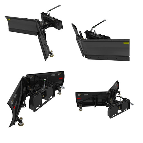 FFC VPlow Snow Plow Skid Steer Attachment Skid Steer Solutions