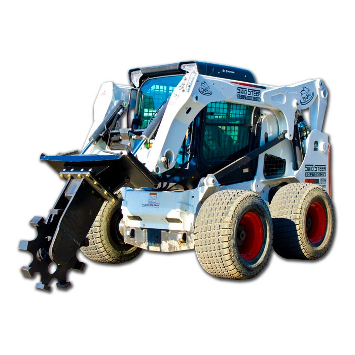 Eterra Skid Steer Trench Compactor Attachment Skid Steer Solutions