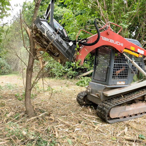 CID Skid Steer Forestry Disc Mulcher Attachment | Skid Steer Solutions