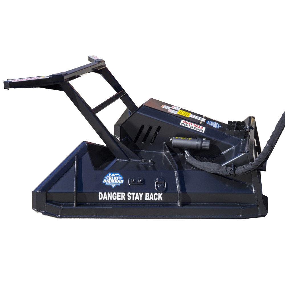 Blue Diamond Skid Steer Disc Mulcher Attachment Skid Steer Solutions