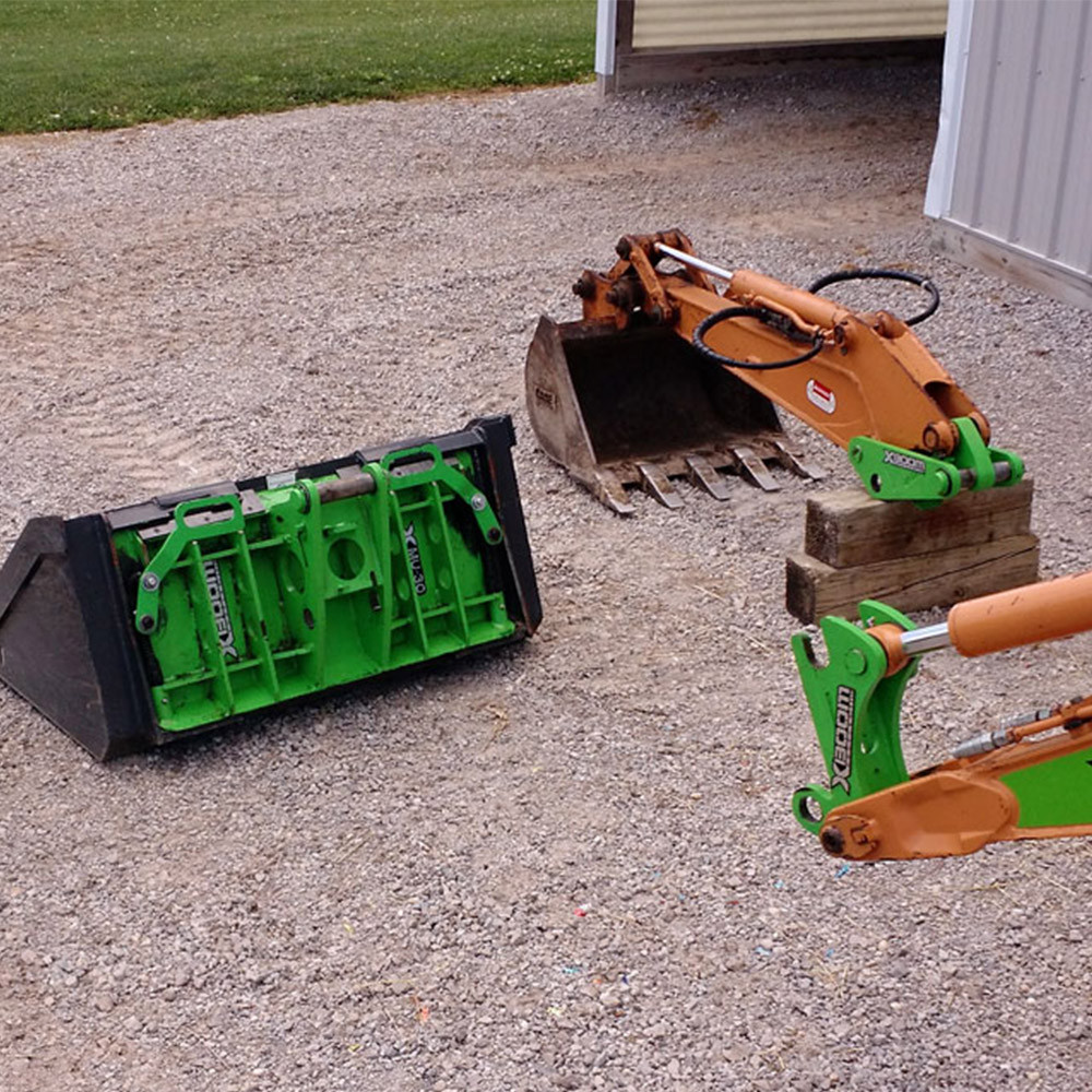 XBoom Excavator Skid Steer Adapter Skid Steer Solutions