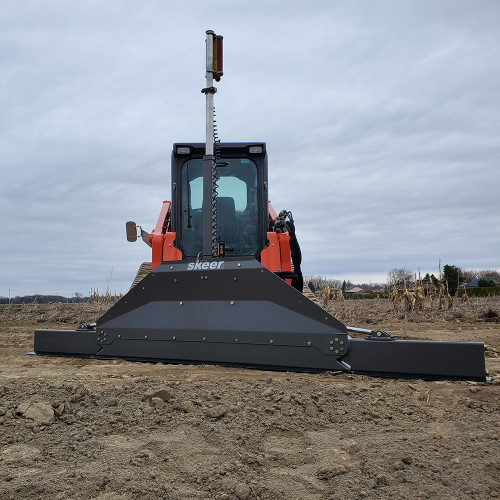 Skeer Skid Steer Grading Blade with Tilt Attachment Skid Steer Solutions