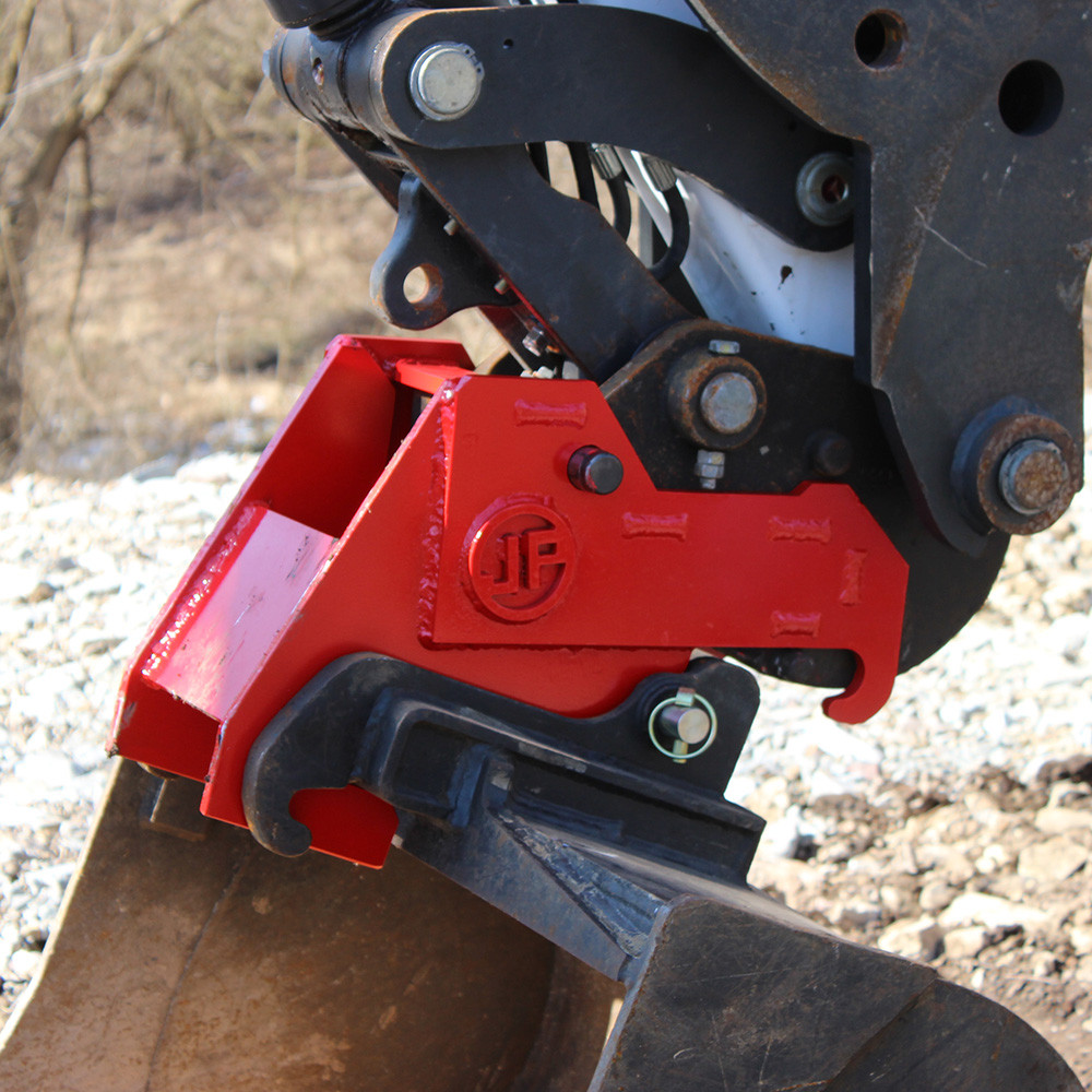 JP Excavator Couplers Reversible Bucket Coupler Skid Steer Solutions