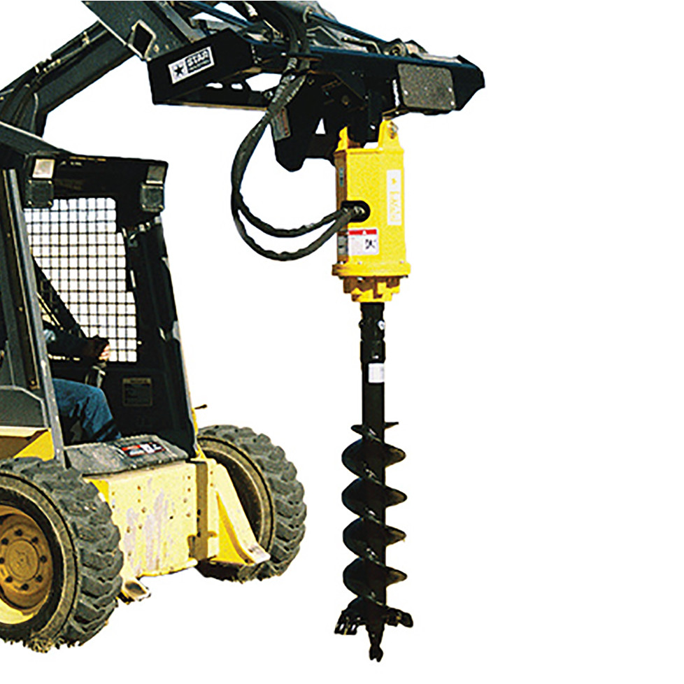 Star Industries Skid Steer Auger Attachment Skid Steer Solutions