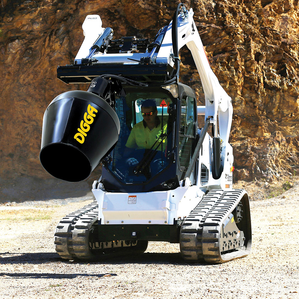 Digga Auger Mixing Bowl Attachment | Skid Steer Solutions