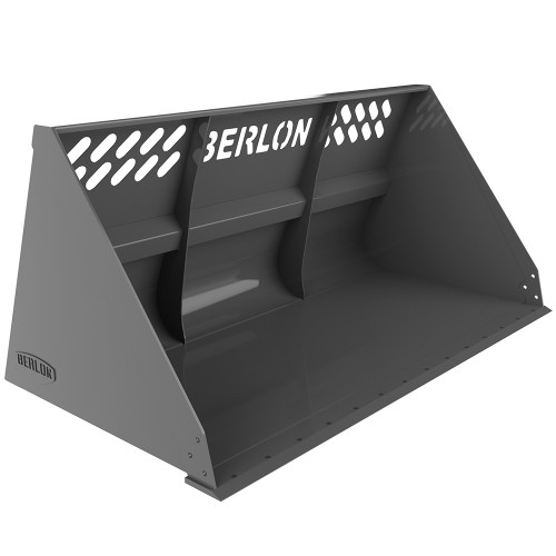 Berlon Skid Steer Super Capacity Snow Bucket Skid Steer Solutions
