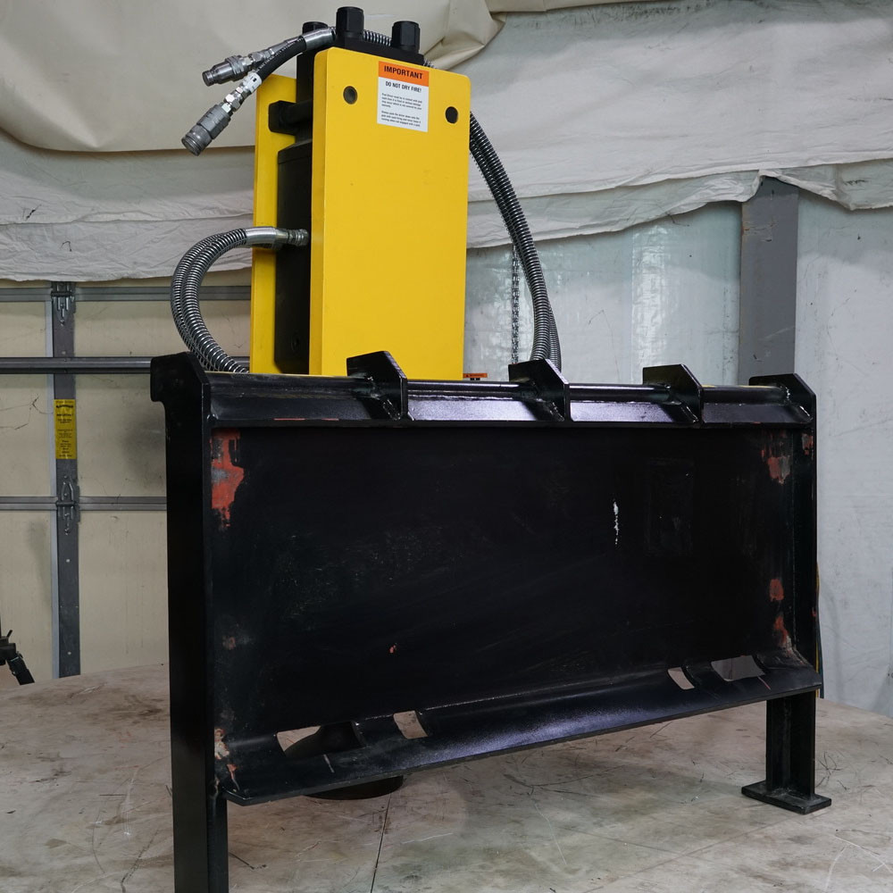 Skid Steer Basics Skid Steer Post Driver Skid Steer Solutions Closeout