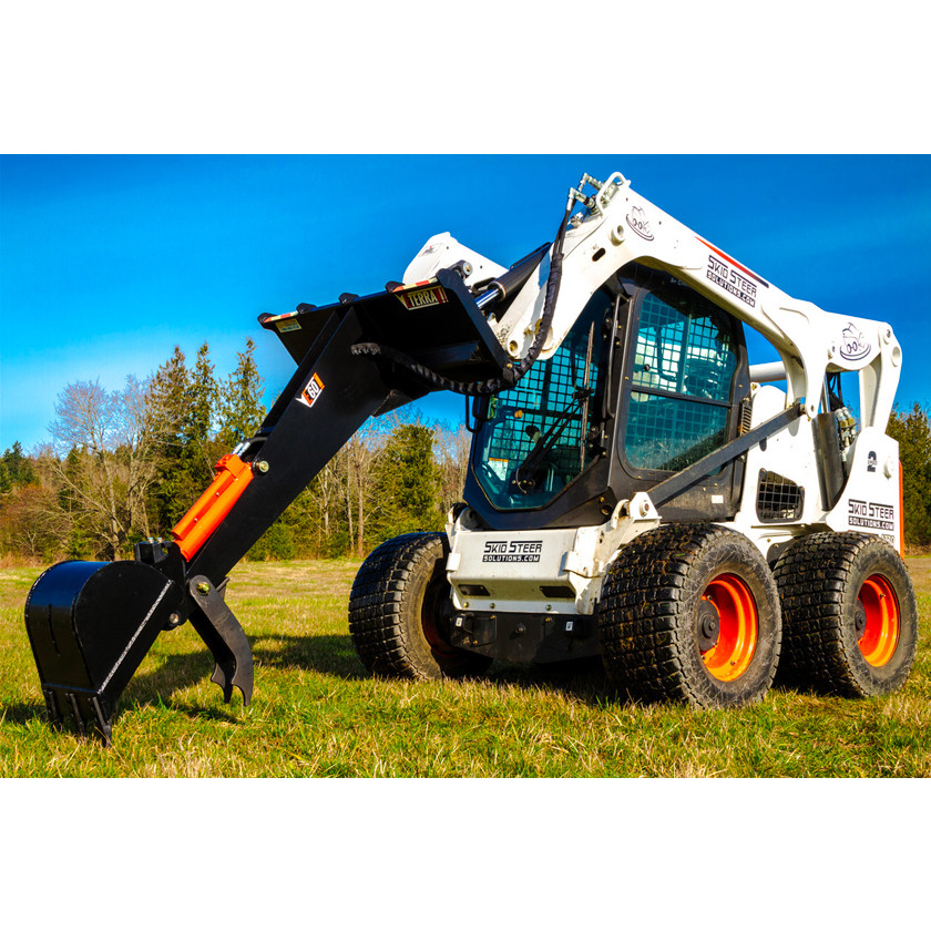 eterra skid steer fixed backhoe skid steer solutions