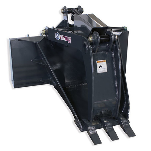 Virnig Skid Steer Stump Bucket Attachment Skid Steer Solutions