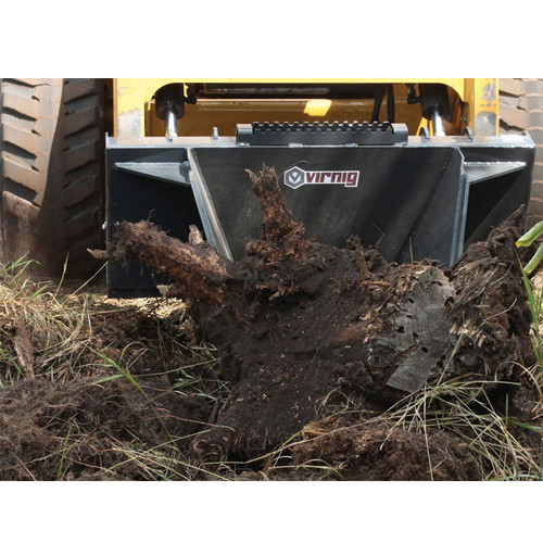Virnig Skid Steer Stump Bucket Attachment Skid Steer Solutions