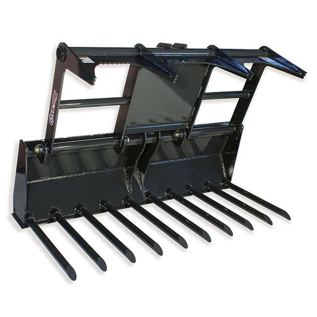 Virig Skid Steer Utility Fork Grapple Attachment Skid Steer Solutions