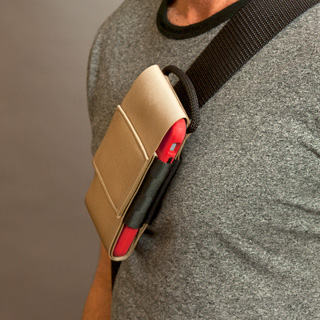 Mobile phone outlet holster