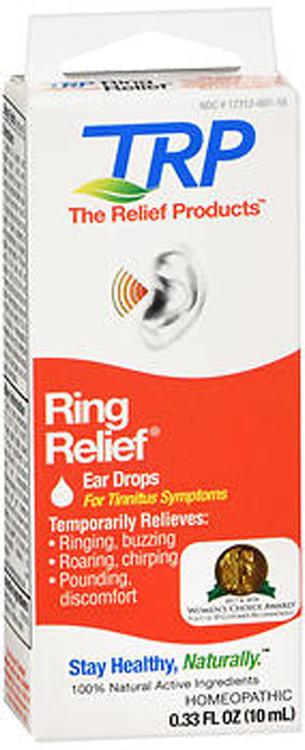 Ring Relief Homeopathic Ear Drops - 0.33 OZ - The Online Drugstore