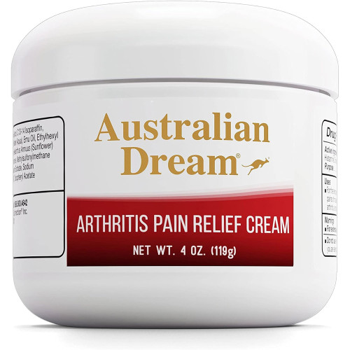 Australian Dream Arthritis Pain Relief Cream 4oz The