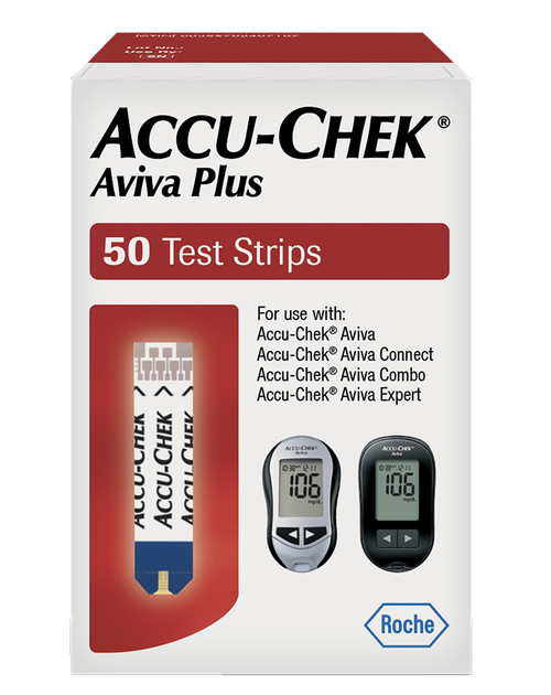 AccuChek Aviva Plus Test Strips 50 ct The Online Drugstore
