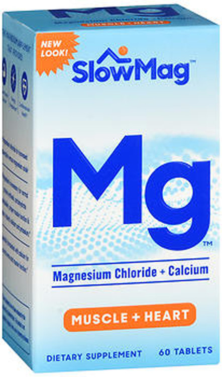 Slow Mag Magnesium Chloride With Calcium 60 Tablets The Online Drugstore 2458