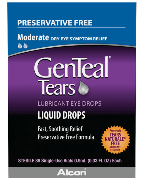 GenTeal Tears Lubricant Liquid Eye Drops 36 ct The Online Drugstore