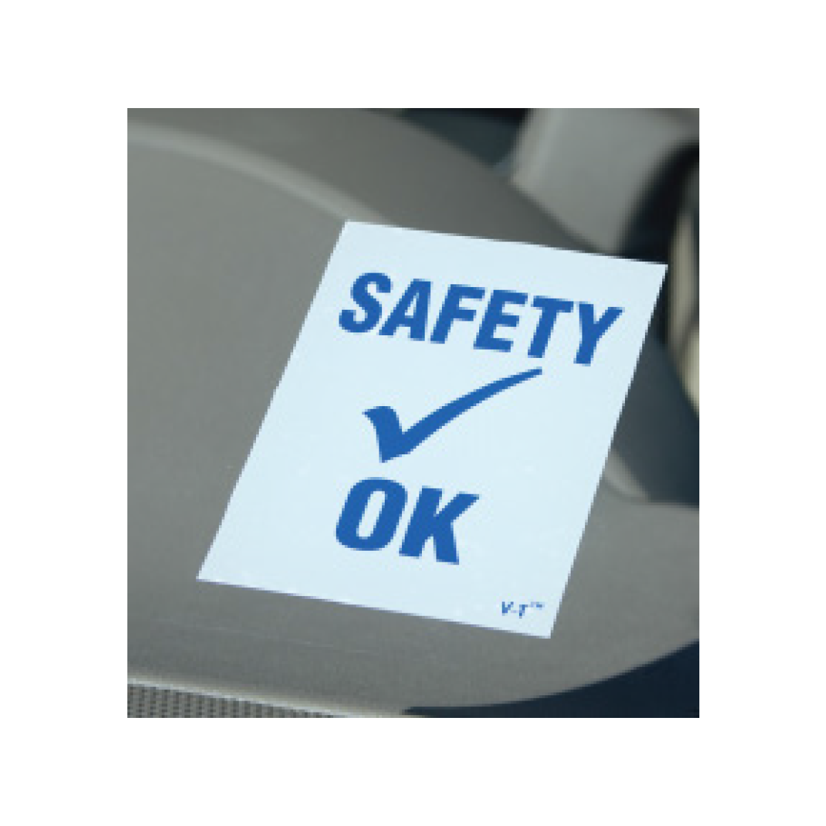 Safety Check OK Stickers (100 Stickers/Pack) Oil Shop Supplies