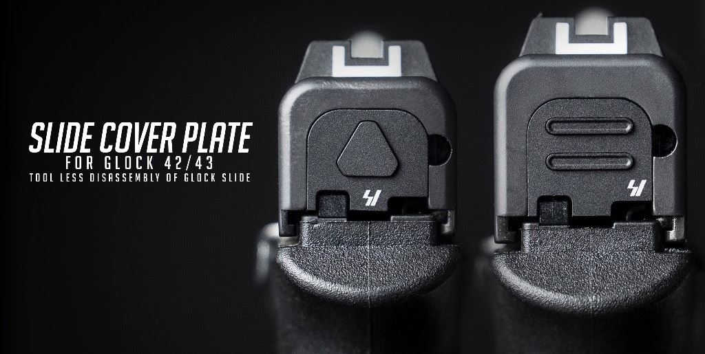 Glock 43 QD Slide Cover Plate by Strike Industries | Wing Tactical