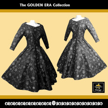 Golden Era Collection 3/4 Sleeve Dress