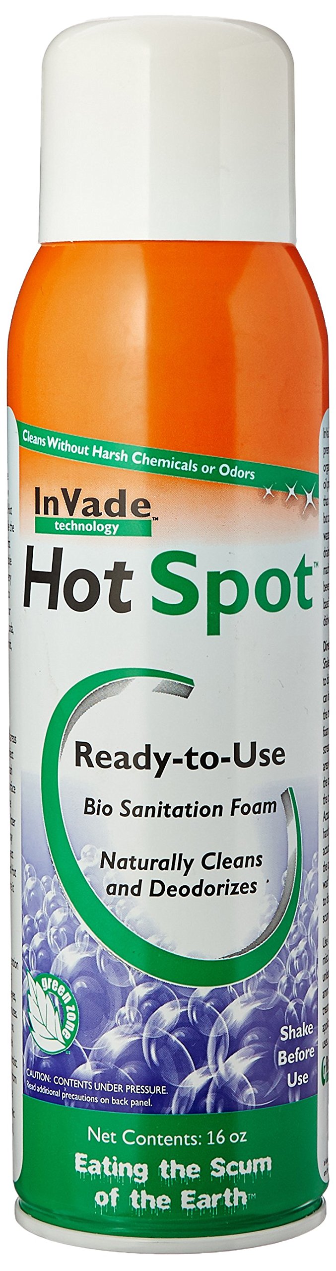 Invade Hot Spot Foaming Drain Cleaner Technologies