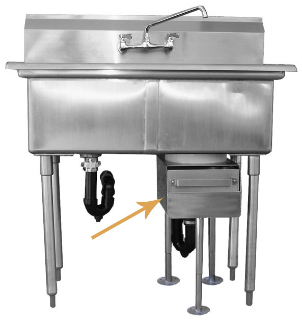 Garbage Disposal Drain Strainer (Standard) with Crown Adapter Drain