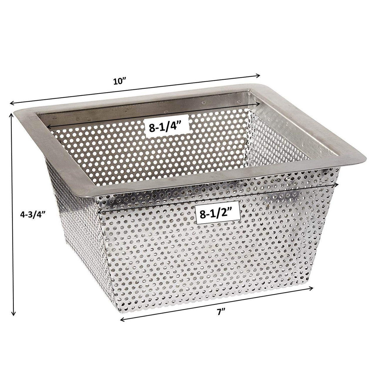 Stainless Steel Strainer Basket 10 Stainless Steel Strainer Basket 10