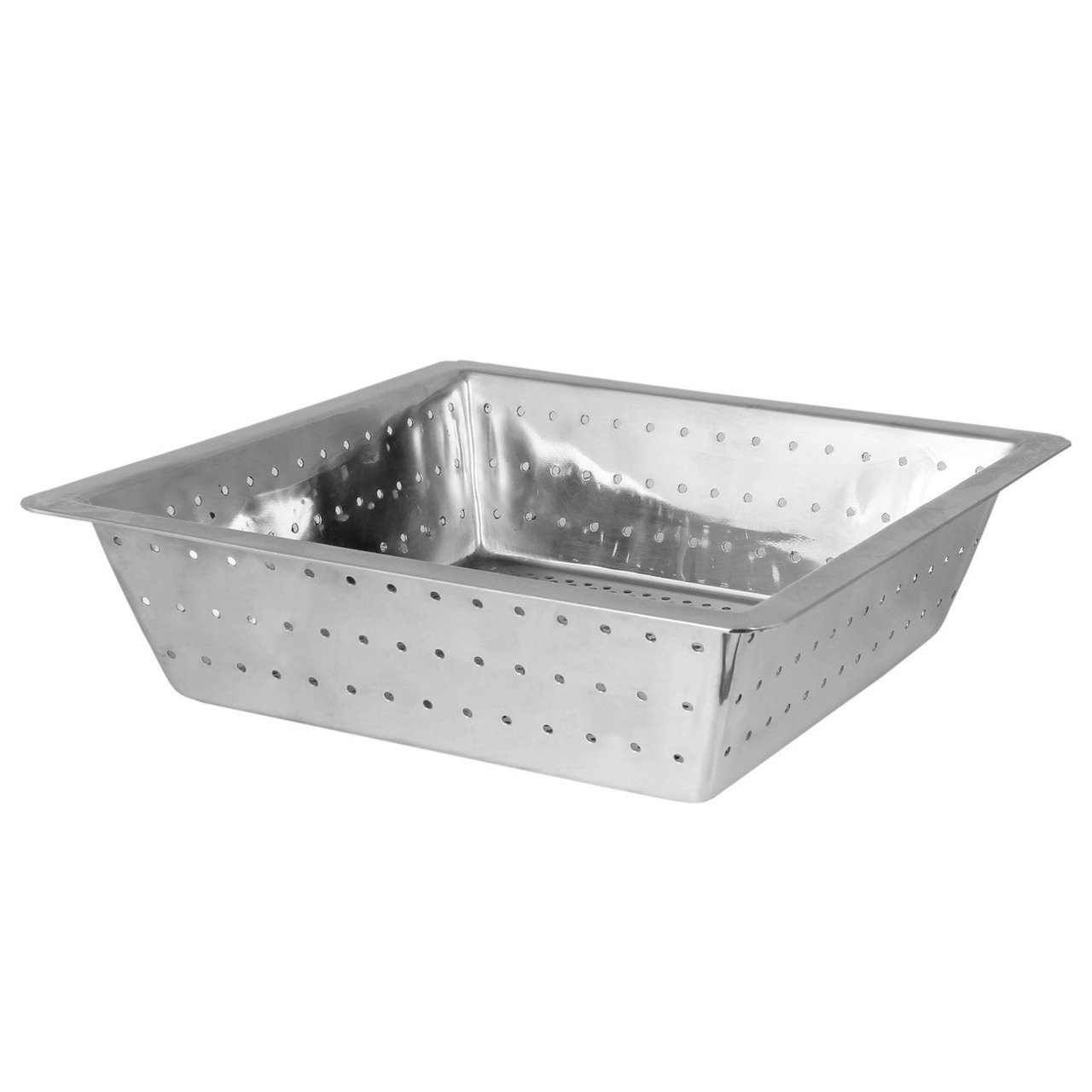 Stainless Steel Floor Sink Basket 10" x 10" x 3" Technologies