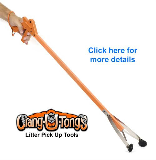 OrangeUTongs PRO 36" Trash Pickup Tool Technologies