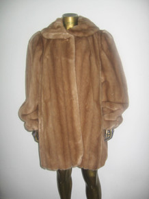 Vintage Faux Fur Coat Jacket