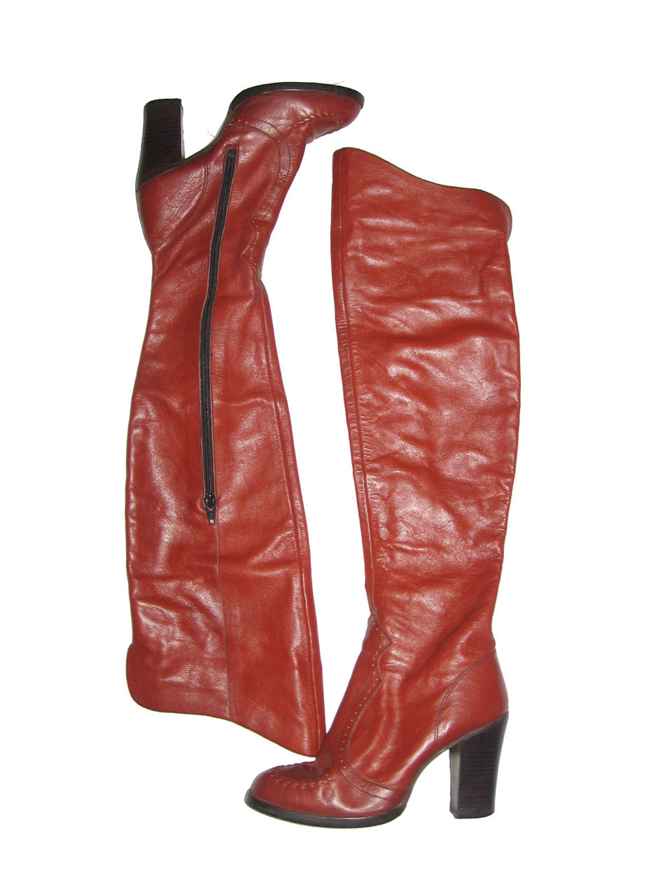 vintage high boots