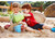 Green Toys Sand Play Set  in sand