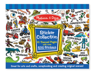 Sticker Collection - Blue - Melissa & Doug