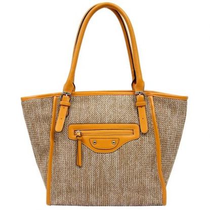 Bordeaux Shopper Yellow