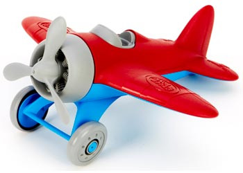 Green Toys - Airplane - Red Kiozwi.com.au